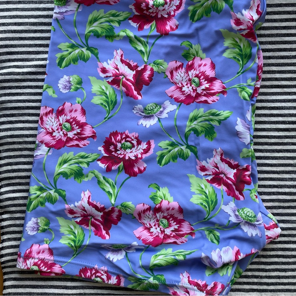 April Cornell.  Swim bottoms.  short inseam.  4 inches.